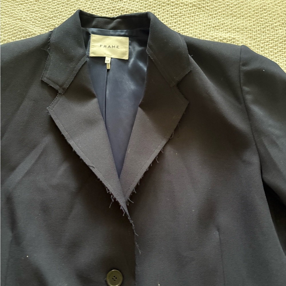Frame Denim Women's Black Blazer